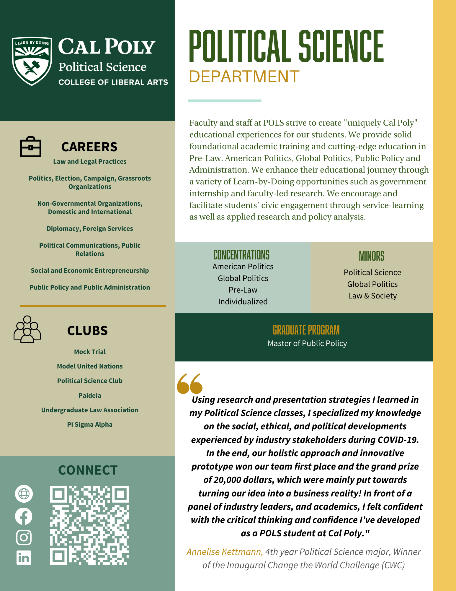 POLS Prospective Students Political Science Department Cal